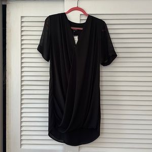 Topshop black shift dress NWT size 2